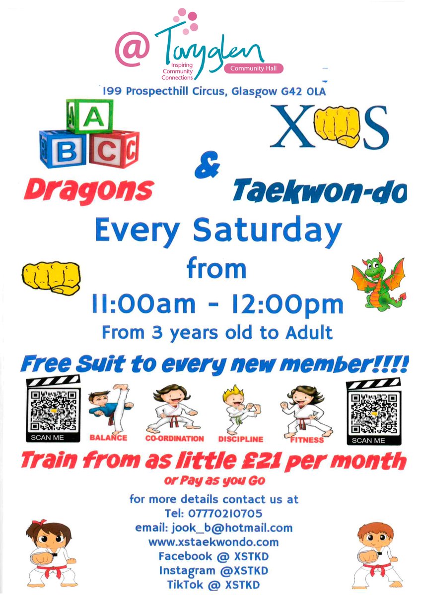 Starting 4th February. All ages.