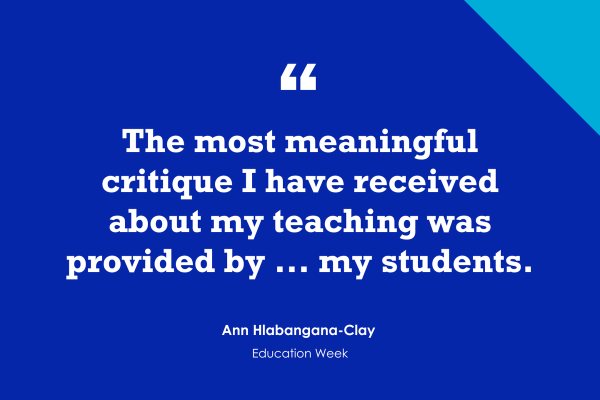 Larryferlazzo's tweet photo. "What Makes for Valuable Feedback? Teachers Weigh In" is NEW @educationweek post with @AnnHC_Champ4All  https://t.co/wR2RwOKCST https://t.co/uGdKEfGChV