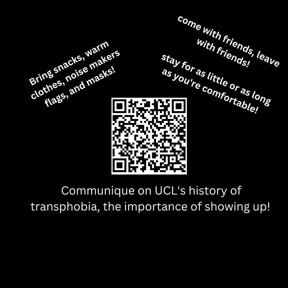 TransActivismUK's tweet photo. 🏳️⚧️ DEMONSTRATION 🏳️⚧️
We have been notified of a noise demo against W*man's Pl*ce UK and the UCL W*man's L*beration Group
Saturday 4th February
8:30AM
IOE Building, 20 Bedford Way, London
#TransRightsProtest https://t.co/KwK1Tr4iGN