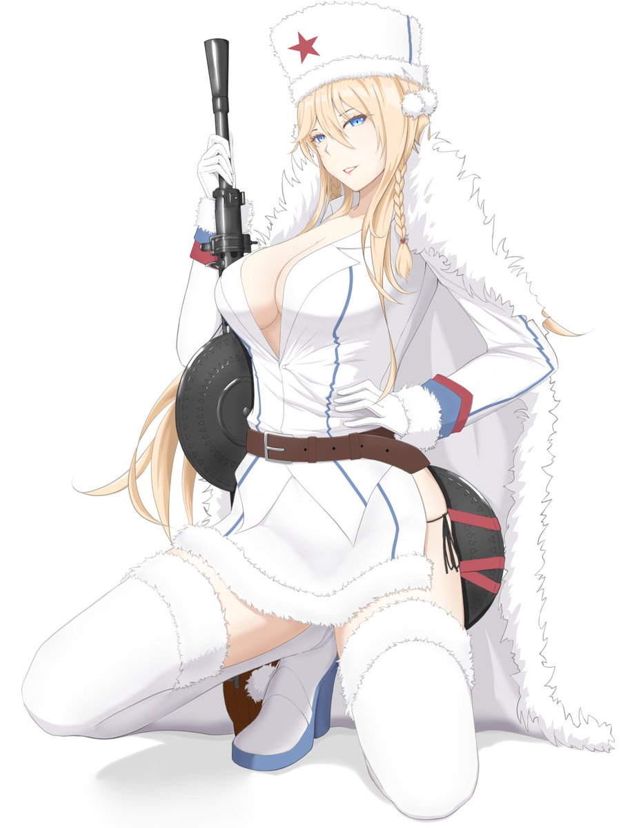 ドルフロ　DP28
#ドールズフロントライン 
#少女前線　#GirlsFrontline
