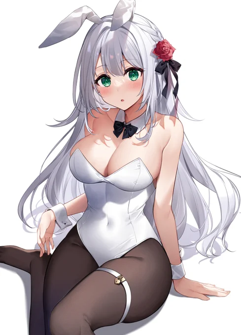 白バニー 