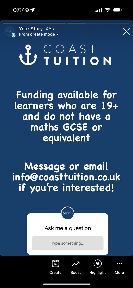 Coast Tuition Community (@coast_tuition) on Twitter photo Funding available! Get in touch for more info ๐ฅณ Funding available! Get in touch for more info ๐ฅณ