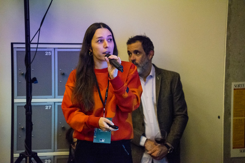 AnisaKunst's tweet photo. Presenting at Winter School Integrative Humanities: Intersecting Art, Science, Nature and Technology at Tallinn University 
and
winning Science Slam by talking about Tram Atmospheres!

Photos: Piret Räni https://t.co/9398FEhI5g