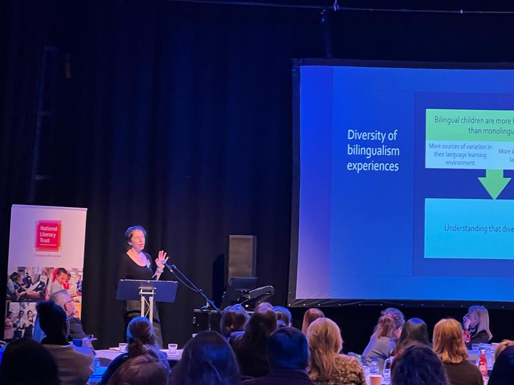 National Literacy Trust (@literacy_trust) on Twitter photo "Integrating multilingual children in the classroom is beneficial to us all, not just multilingual children" - <a href="/ceciletje/">cecile de cat</a> #TTYB23 "Integrating multilingual children in the classroom is beneficial to us all, not just multilingual children" - <a href="/ceciletje/">cecile de cat</a> #TTYB23
