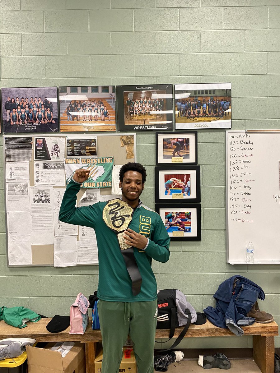 coachHaake's tweet photo. Pin king from round 1 and 2 of playoffs, D. McDowell! Had two huge pins both in the first period. 
#Bunn #NWO #Family #Cribb #BrickByBrick https://t.co/58yTzqpgdy