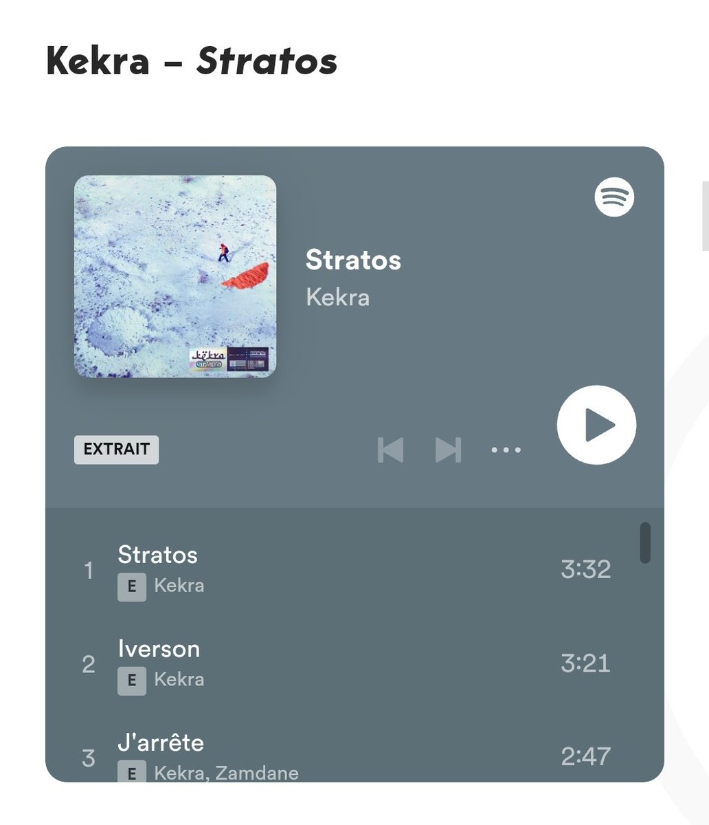 Dimension_only's tweet photo. Mes sorties musicales préférées du mois  💿⚡
1. Kekra - Stratos
Un des albums que j'attendais le plus, et je ne suis pas déçu. Certains sons comme Bloc de Glace ou Vibe &amp; Sun sont des classiques, sans oublier le feat Alpha Wann et La Fève. Une pépite absolue https://t.co/G8tBUp8W4p