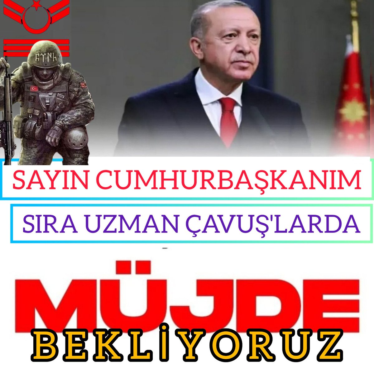 Tabutlara sığdıramadığımız yiğitler özlük hakkı bekliyor
Bu Milletin Aslanları özlük hakkı bekliyor
Kahramanları görün
Kahramanları duyun
#UzmanÇavuş’lar Kadro bekliyor
#VatanaCanVereneKadro 
<a href="/alitilkici38/">Ali Tilkici 🇹🇷</a>