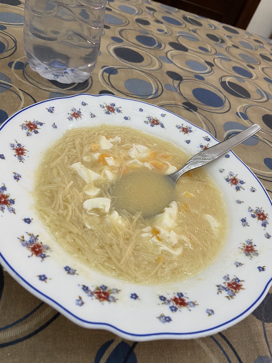 Mi madre hoy no me ha tenido que preguntar qué quería para comer