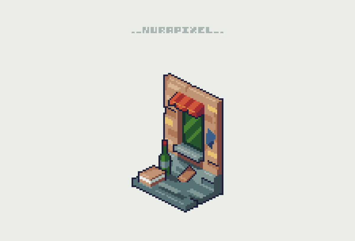 NuraPixel's tweet photo. Here is my favourite Pixel Art that I made in January! https://t.co/MEsp3lFQXi