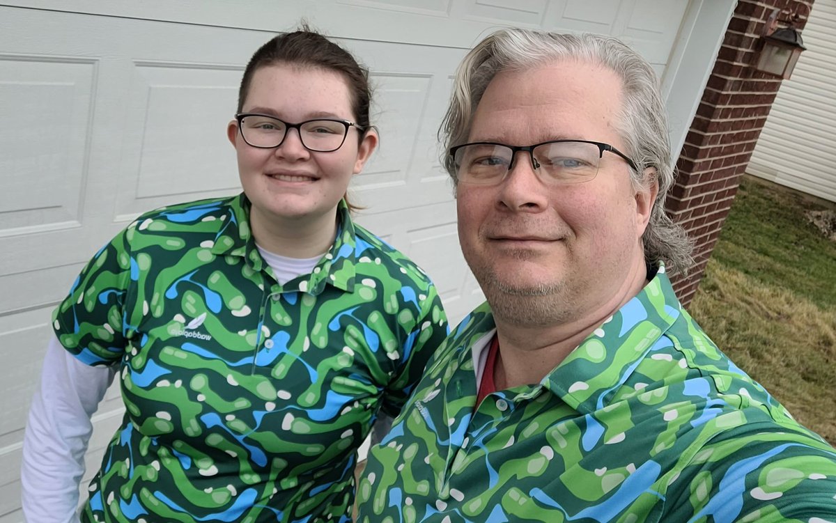 Pacers3145's tweet photo. @toofreakingtall &amp; I found the golf hotness uniform. @golf_sidekick https://t.co/Y1dfx7NXZP