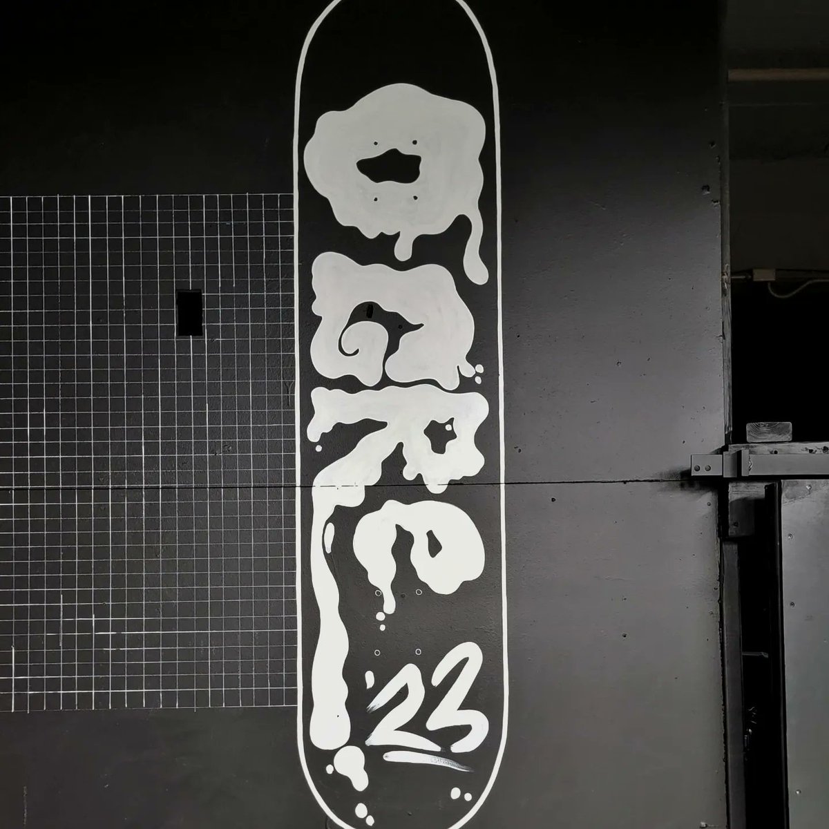OGRE_3D's tweet photo. Finished up this quick piece at the WHSE. 

Mural season is coming. https://t.co/Rw1vZLmhOC