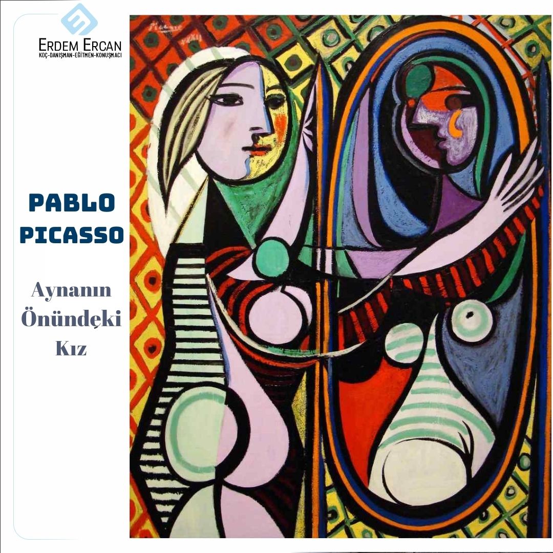 eercanofficial's tweet photo. 20. yüzyılın büyük sanatçısı Picasso'nun "Aynanın Önündeki Kız" tablosu🎨 #Hayal ederek çizdiği modelin yansıması, içinde ne gizlediğini ortaya koyuyor. "Hayal ettiğiniz her şey gerçektir." sözünün de sahibi. Hayal ettiklerinizin #gerçek olacağı bir hafta dilerim☀️
#pazartesi https://t.co/xWwsm01J1m