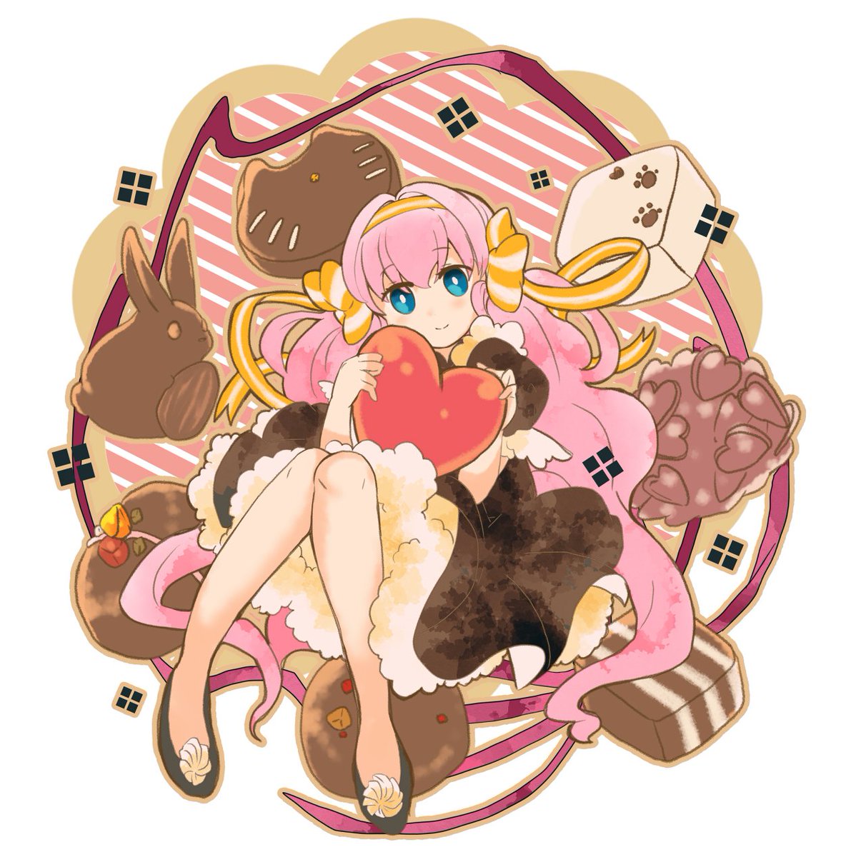 「ルカちゃんお誕生日おめでとう(過去絵)#巡音ルカ誕生祭2023 」|犬飼＠4/1ありがとうございました！🌟NEOKET4【B50】のイラスト