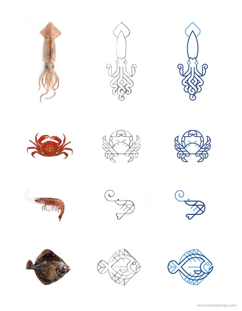 Arrojo_dibuja's tweet photo. Algunas muestras del proceso de síntesis geométrica en mis diseños para @Aldi_es. 

Proyecto completo en mi @Behance: https://t.co/3hcHtj2zYa https://t.co/YNITWrG2Qs