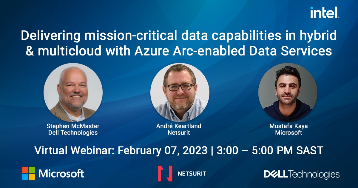 DellTech_EMEA's tweet image. Joint Microsoft Webinar Series on Azure Arc/HCI - with Netsurit. Mark your calendars for
this webinar on Feb 7, 2023! ocpevents.eventbuilder.com/event/69100 
#Iwork4Dell #AzureStack #HCI