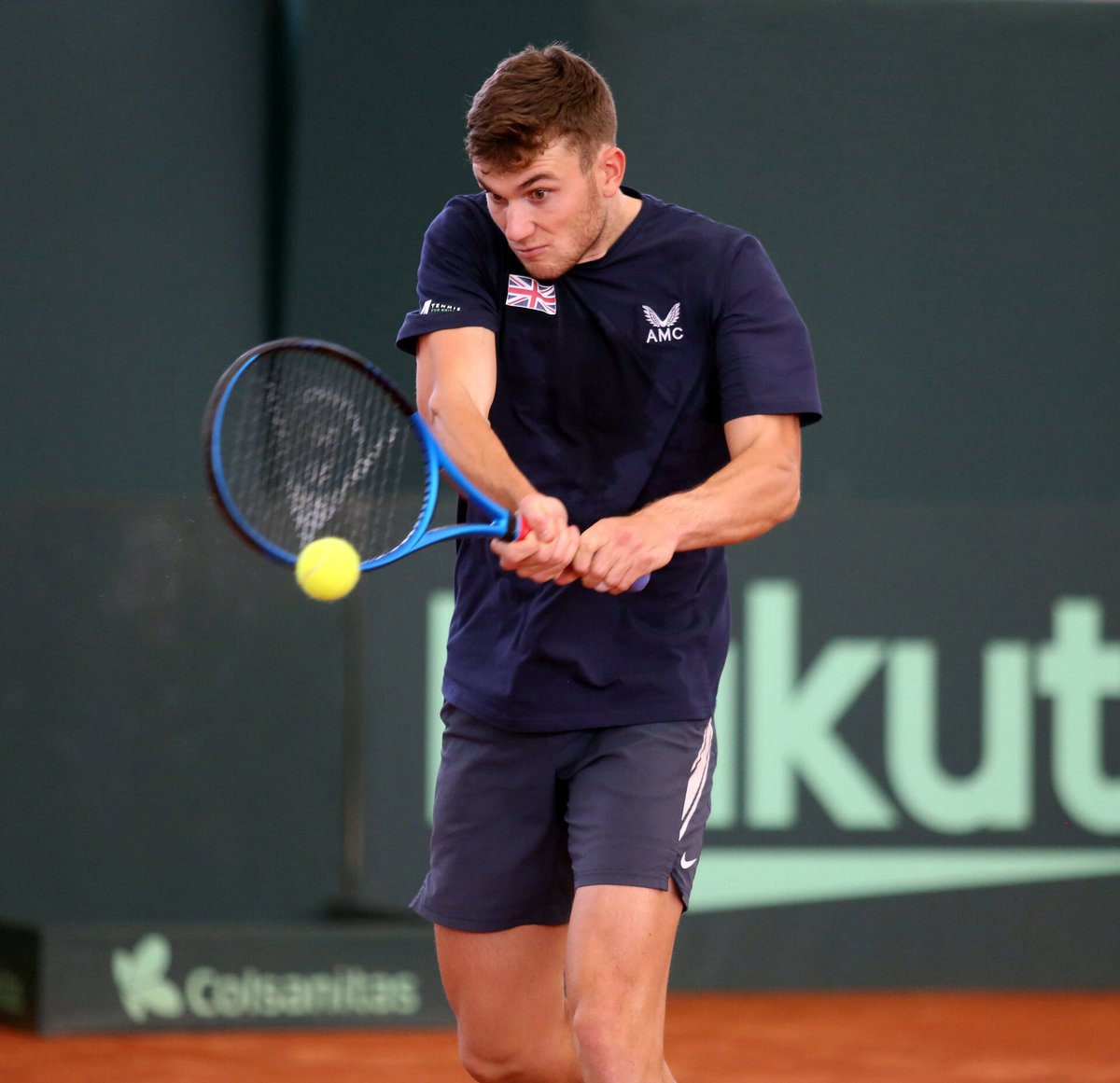 GB touchdown in Colombia! 🇬🇧

#DavisCup #byRakuten