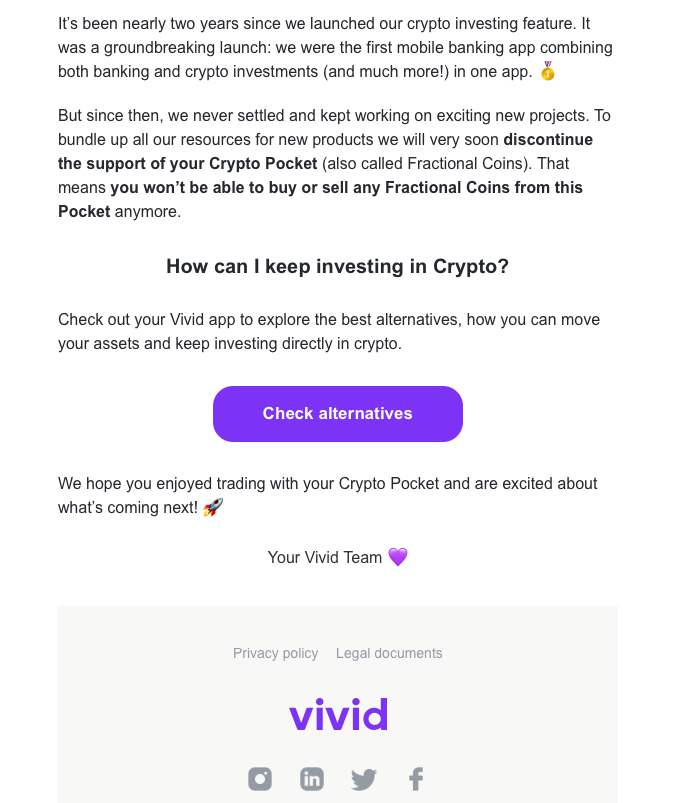 A23E's tweet photo. Kunden von Vivid @vivid_de: Falls du aufgefordert wurdest, ein Crypto 2.0 Pocket zu eröffnen und deine Coins (mit Verlust) zu verkaufen, lass dich nicht auf solche "russischen" Methoden ein! #vividmoney #cryptotrading #erpressung https://t.co/pnbjzKoCEL