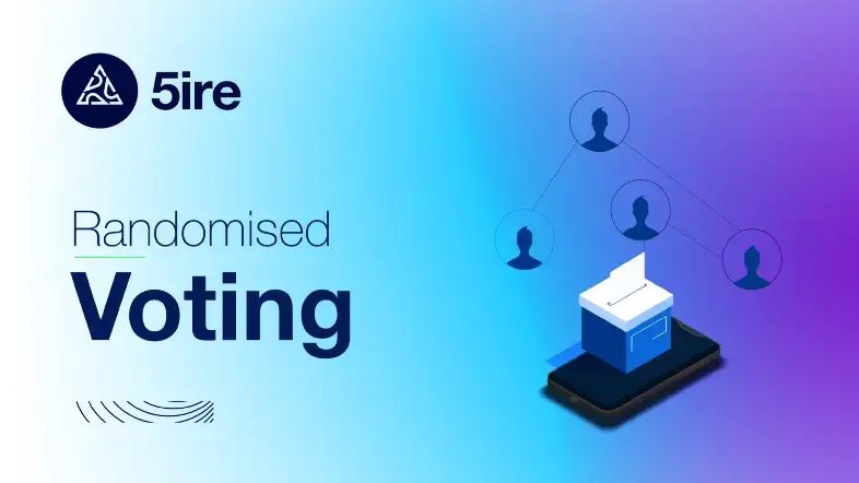 5ireChain's tweet photo. Looking for a fairer alternative to Elected/Nominated Voting? 🗳

Read More About 5ire's Concept of Randomized Voting ⤵️
https://t.co/JUeB9z4tqj

#EVM #Sustainability #mondaythoughts https://t.co/on8uRXRkQL