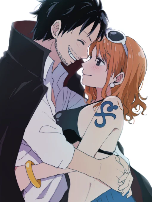 ルフィ(39)とナミ(40) 