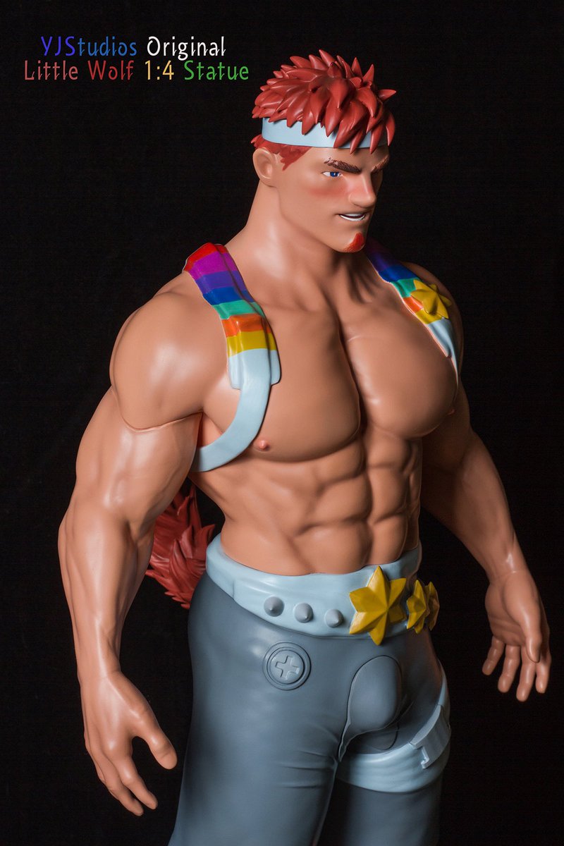AustinJKL1's tweet photo. YJStudios Original Little Wolf 1:4 Statue
Material: painted resin
#yjstudios #gay #gayman #muscle #LGBT #musclemantoy #muscletoys #bear #beartoys #beartoy #lgbttoys #gaydoll #hunk #hunktoys #gaybear #dream #gaytoys #gaydaddy #gayman #muscleman #muscledaddy #musclestatue https://t.co/O7SAbVuuyR