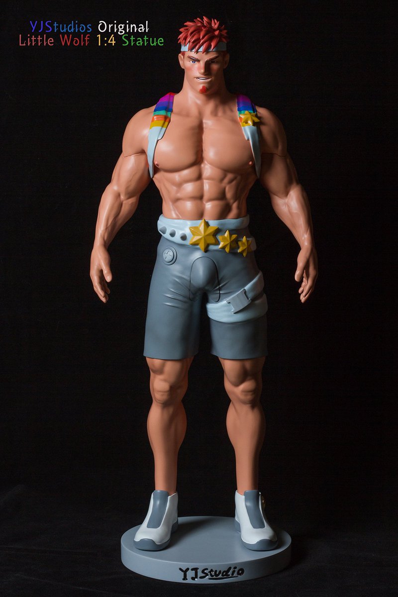 AustinJKL1's tweet photo. YJStudios Original Little Wolf 1:4 Statue
Material: painted resin
#yjstudios #gay #gayman #muscle #LGBT #musclemantoy #muscletoys #bear #beartoys #beartoy #lgbttoys #gaydoll #hunk #hunktoys #gaybear #dream #gaytoys #gaydaddy #gayman #muscleman #muscledaddy #musclestatue https://t.co/O7SAbVuuyR