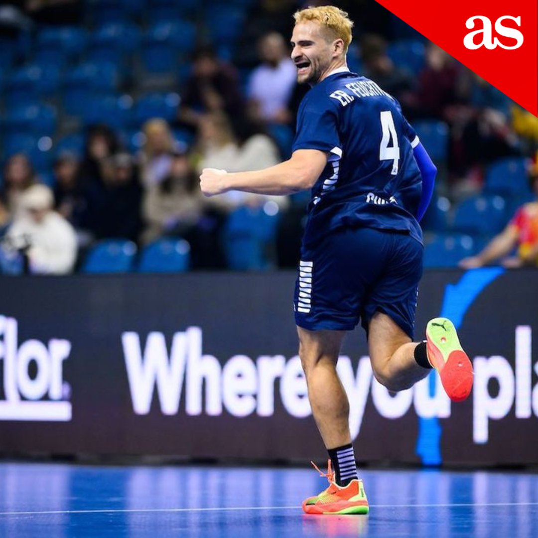 🔥 ¡Tremendo! El chileno Erwin Feuchtmann, figura del Fenix Toulouse de Francia, terminó como el segundo máximo anotador (54 goles) del #MundialDeBalonmano realizado en Suecia y Polonia. ¿Qué tal? 🇨🇱💪