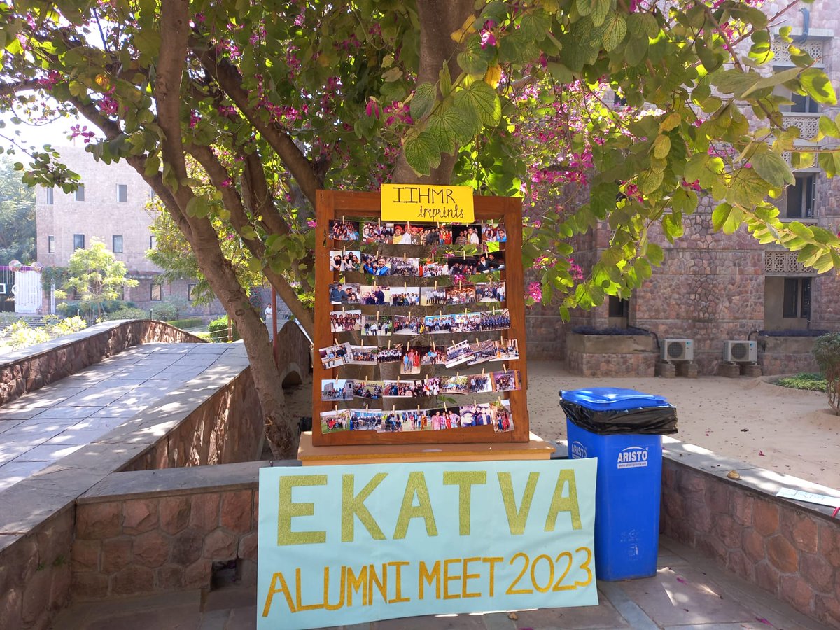 IIHMRDelhi's tweet photo. Dr. Nidhi Yadav, an Associate Professor at IIHMR Delhi, was delighted to attend the Alumni Meet of #IIHMRUniversity and enjoyed reconnecting with everyone.
#IIHMR #iihmrdelhi #alumnimeet #alumni #alumnimeet2023 #EKATVA https://t.co/WvDxzBi4xQ
