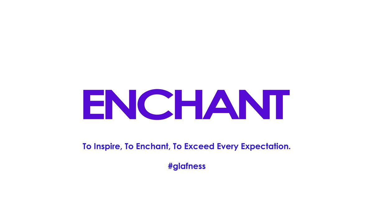 GLAFSOLUTIONS's tweet photo. GLAF AMBITION:
To Inspire Every Client, To Enchant, and Exceed Every Expectation
#GLAF #uniqueness #glafness https://t.co/nDiTizb3Z8