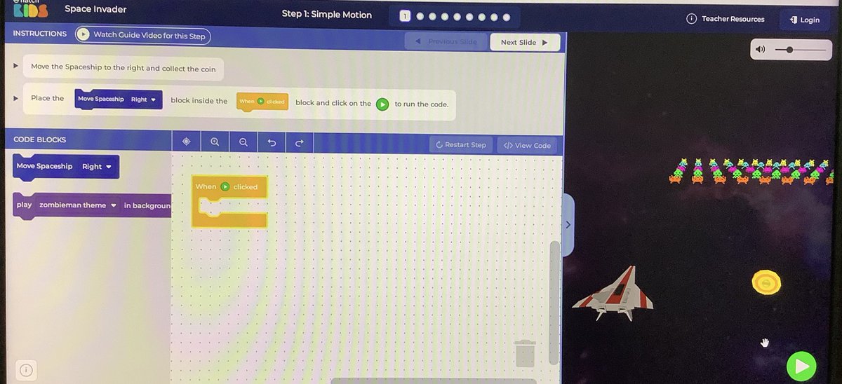 FHSComputing's tweet photo. Miss Mutterโs S2 class are having a taster session on software design and development using Hour of Code. #weareFHS #coursechoices #ChooseComputingScience https://t.co/ErNaEXNwtm