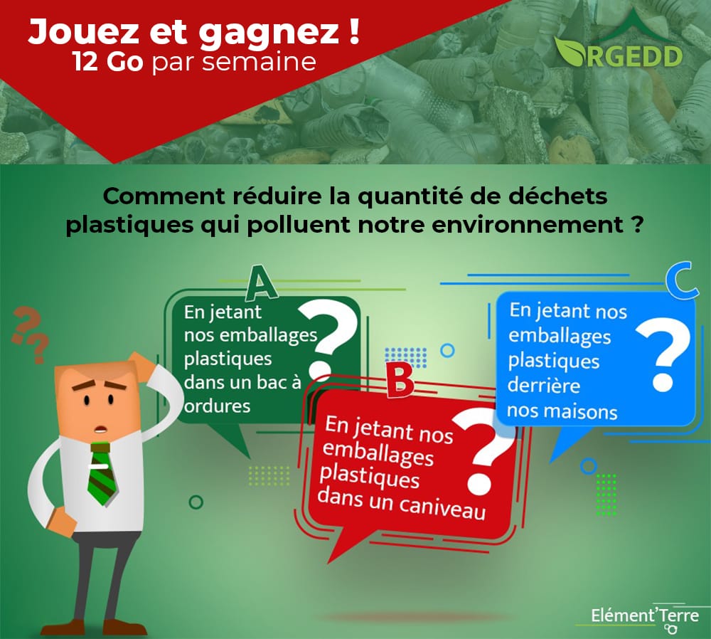 ONGRGEDD's tweet photo. Jeu-concours "Elément'Terre", nous souhaitons vous récompenser à l'occasion de la nouvelle année en testant vos connaissances.
Un tirage au sort se fera chaque fin de semaine pour récompenser 3 abonnés avec chacun 4 Go.
#RGEDD
#ElementTerre
#EducationEnvironnementale https://t.co/4QlkmD1p1c