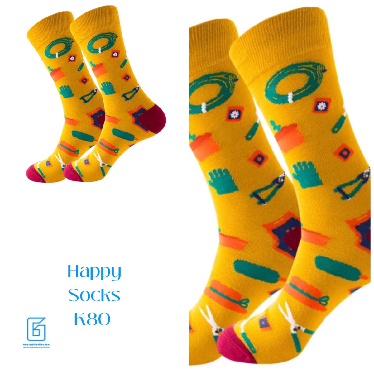 'Step up your sock game with our rainbow of happiness 🧦” 
Happy socks back in stock. 
 #happysocks #variety #fashionforward'