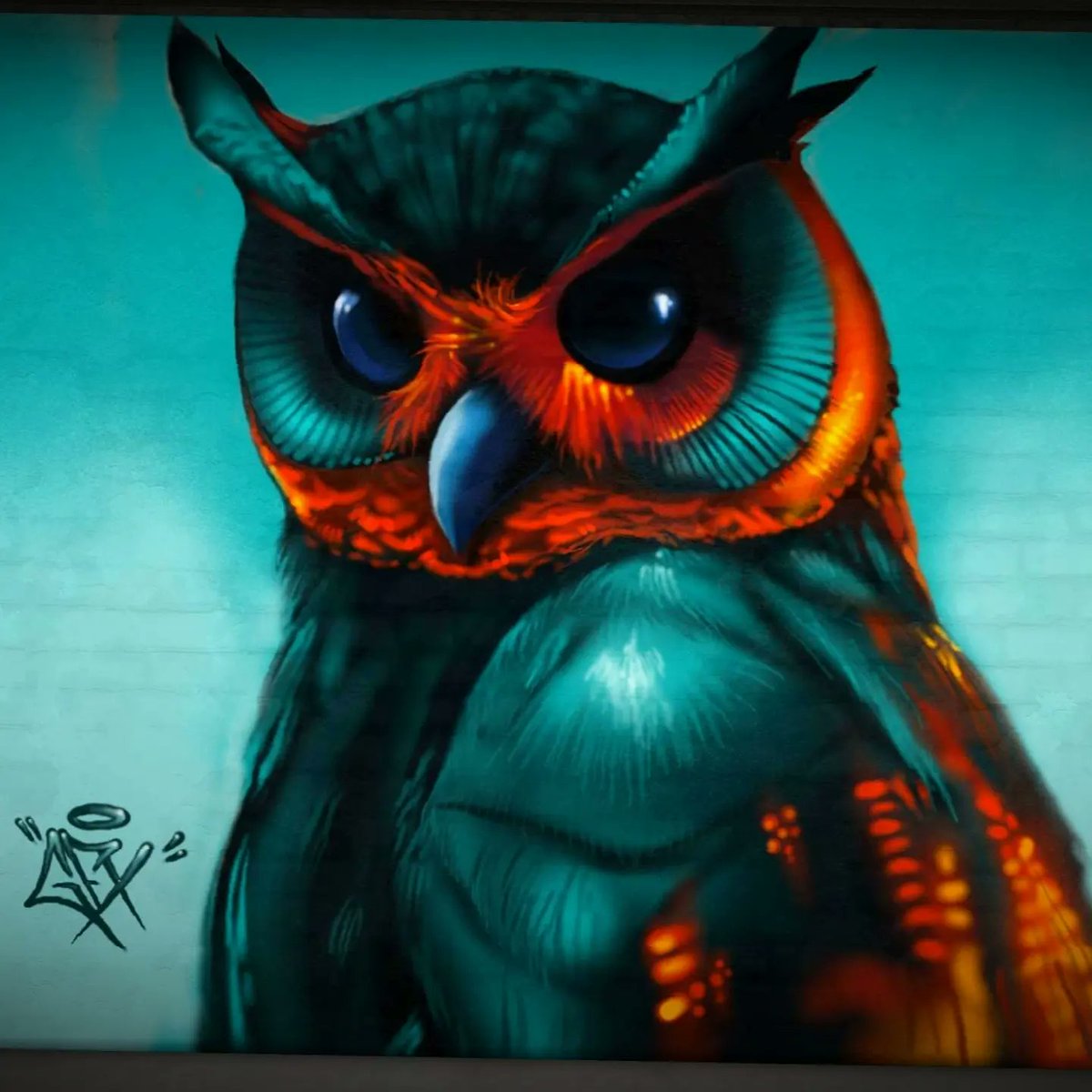 Graves_FX's tweet photo. 🦉Owl-FX🦉
#kingspray #graffitiart #owl #art #artist #StreetArt #digitalgraff https://t.co/OuOySBuffG