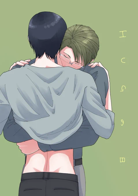 #TLに深刻な後ろ姿不足 #創作BL なんかカンザキくんの背中ばっかり描いてるのね 