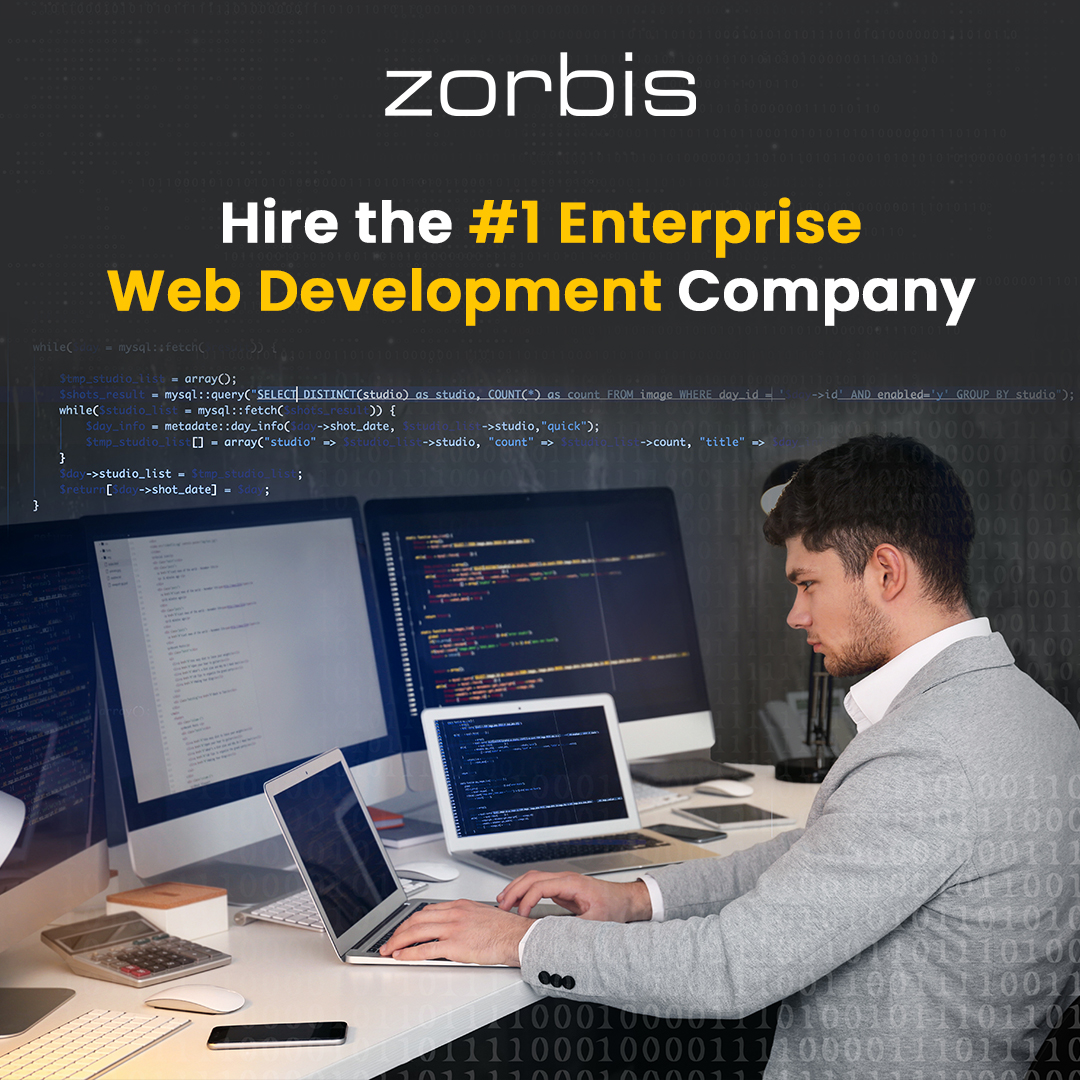 Zorbis_Inc's tweet image. Enterprises need efficient websites. Zorbis’ track record of creating outstanding websites and apps has made it the top web development company. To learn more about our services, contact us today at: zorbis.com/services/webDe….
#webdevelopment #enterprisewebdevelopment #zorbis