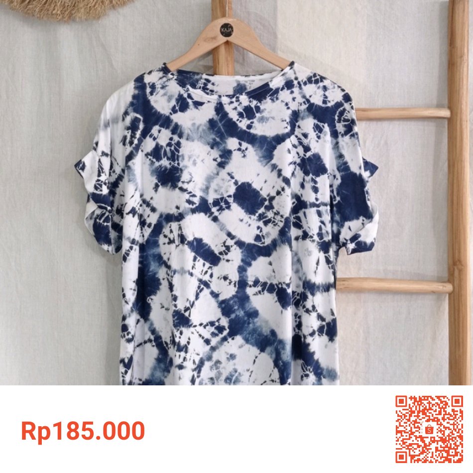 Saya menjual Kaja Shibori - Blouse Wanita Lengan Pendek Shibori Rayon Sp (Adisty 04) seharga Rp185.000. Dapatkan produk ini hanya di Shopee! shope.ee/cLOitiOu?share… #ShopeeID