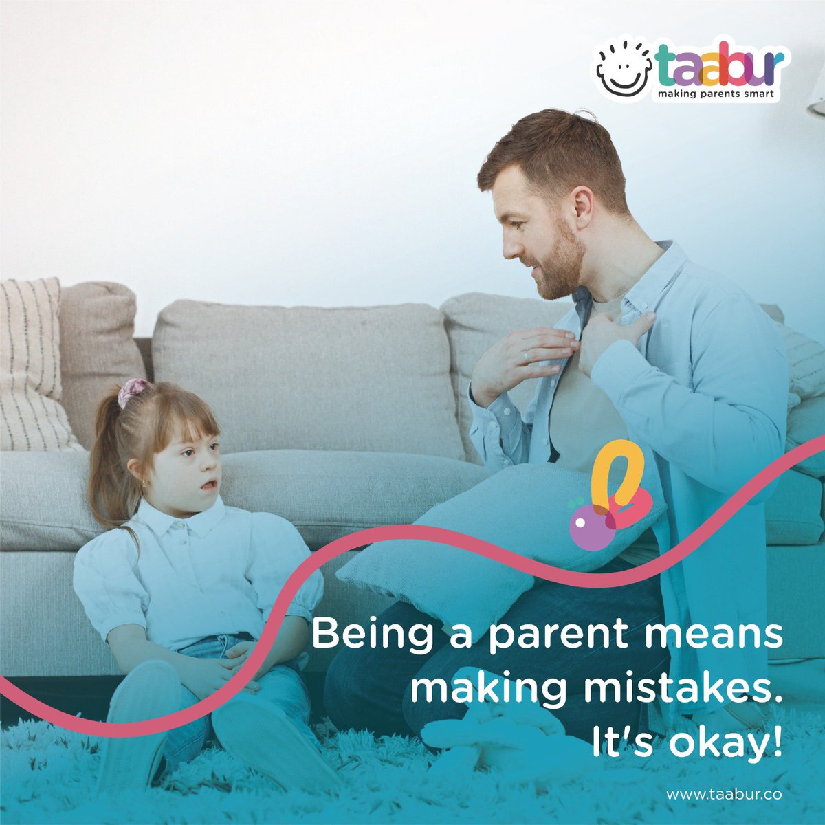 Don't beat yourself up about them. It's alright to make mistakes. Learn and move on. Teach your children to do the same. 

#parentingtips #parentingtips101 #positiveparentingtips #goodparenting #positiveparenting #taabur #childdevelopment #makingparentssmart #kidsclasses