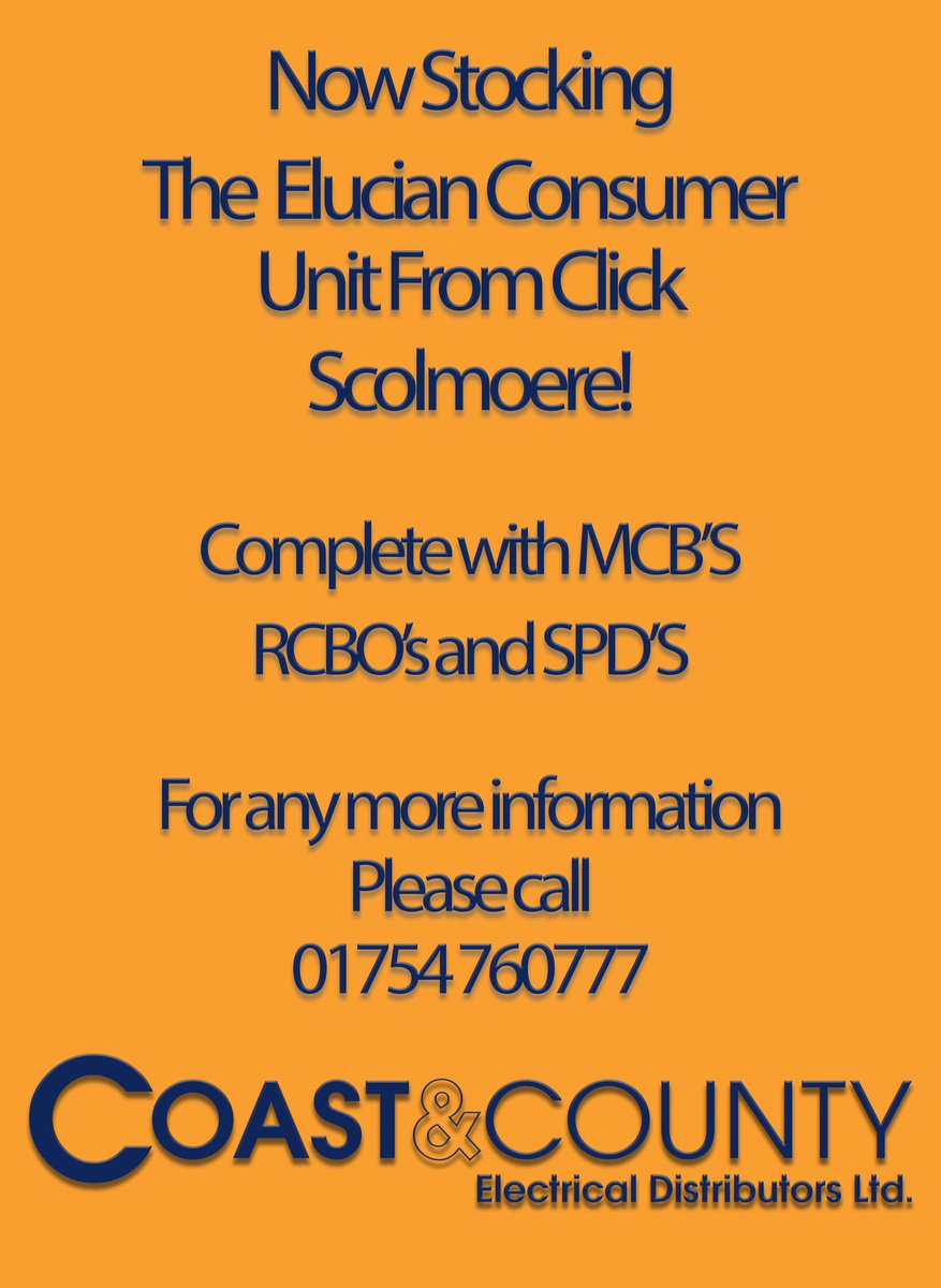 We are now stocking the Elucian mains boards with MCB’ RCBO’s and SPD’s.  

For any further information please call 01754760777 

#click #scolmoregroup #elucian #mains #electrical #house #home #homerenovation #electricity #skegness #lincolnshire #spilsby #louth #boston #alford
