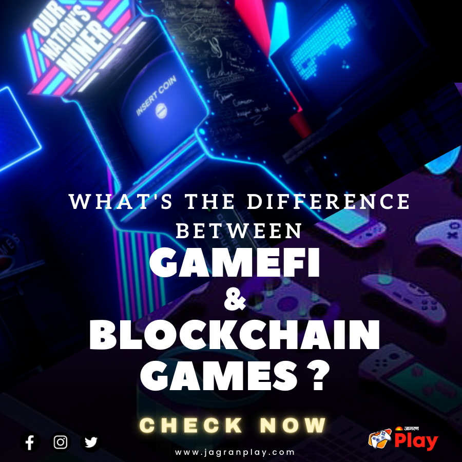jagranplay's tweet photo. Do You Know How #gamefi &amp; #blockchaingames are DIFFERENT?🧐
Check Now🤓👉 https://t.co/S85XujvGcx

#jagranplay #jagranplayblogs #nftgames #onlinegames #blockchaingame #gamingnews #blockchain #nfts #cryptogame #gamefiprojects #gamefigames https://t.co/wpIepVmbA1