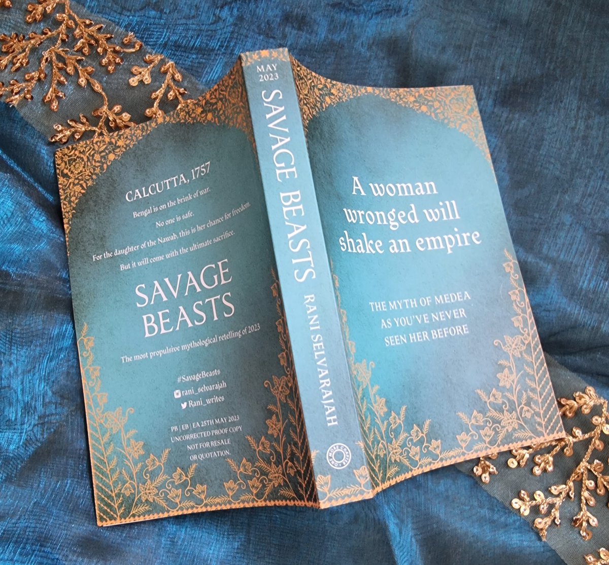 #bookpost! 
I won this gorgeous copy of #SavageBeasts in a giveaway. Thank you #onemorechapter @HarperCollinsUK 
Published 25th May
instagram.com/p/CoChMGlLoFr/…
#books #bookbloggers #BookTwitter