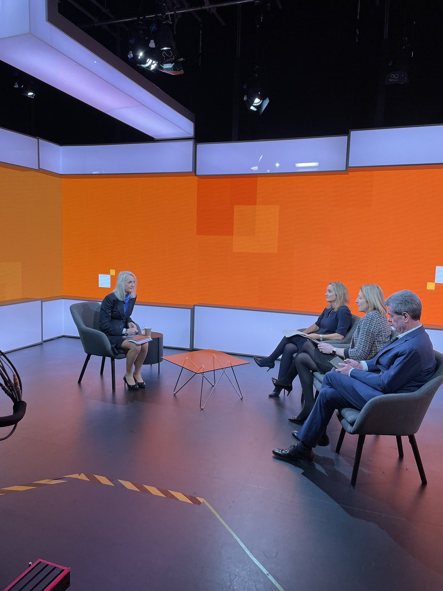 PwCIreland's tweet photo. Final preparations underway ahead of our 2023 CEO Survey launch event hosted by @OlwynAlexander with speakers, @Microsoftirl’s Anne Sheehan and PwC Ireland’s @MowldsY and @FeargalORourke. 

Register here to tune in at 2pm: https://t.co/UCFoewnvlF https://t.co/zfN8AfLjfy