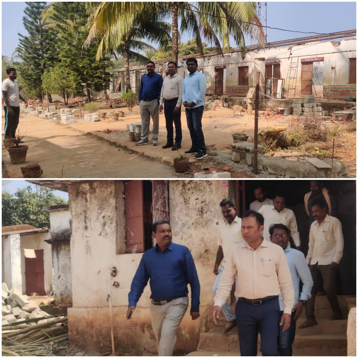 dm_malkangiri's tweet photo. Visit of ADM Sub Collector and BDO Chitrakonda to SSD High School Panasput in #SwabhimanAnchal  which has been taken under 5T School programme in the 3rd phase.Interacted with the 10th class boarders regarding their preparation for the coming Board exam. @CMO_Odisha @scstdevdept https://t.co/CmqHGQvcPN