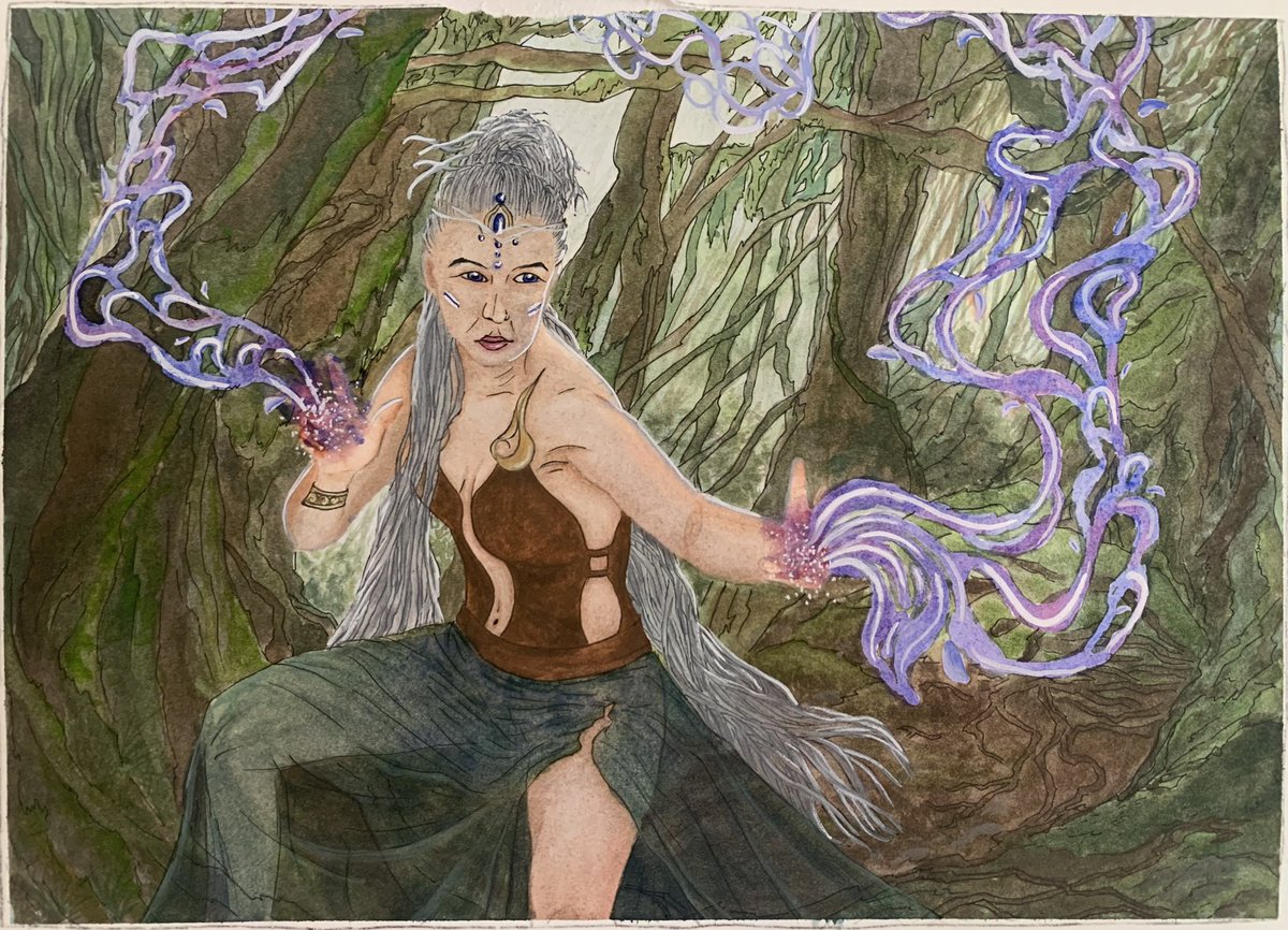 JainaArts's tweet photo. QRT with a green art! #greenart #artshare https://t.co/KDjbhO5khF