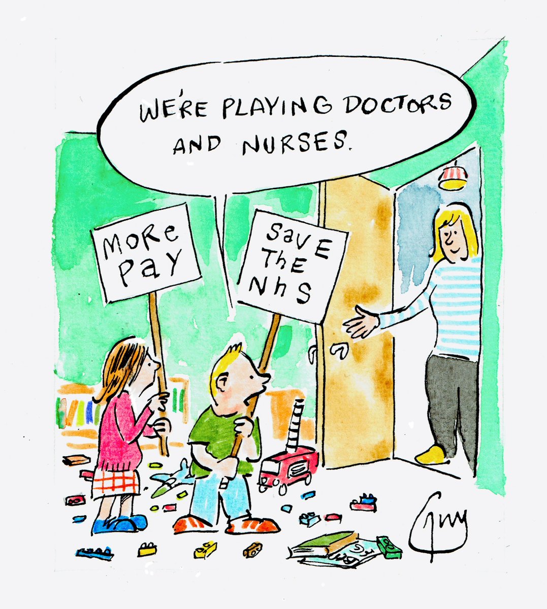 godfreychurch's tweet image. Tuesday's @MetroUK cartoon. @MetroPicDesk #doctorslivesmatter #NursesStrike #doctorstrike