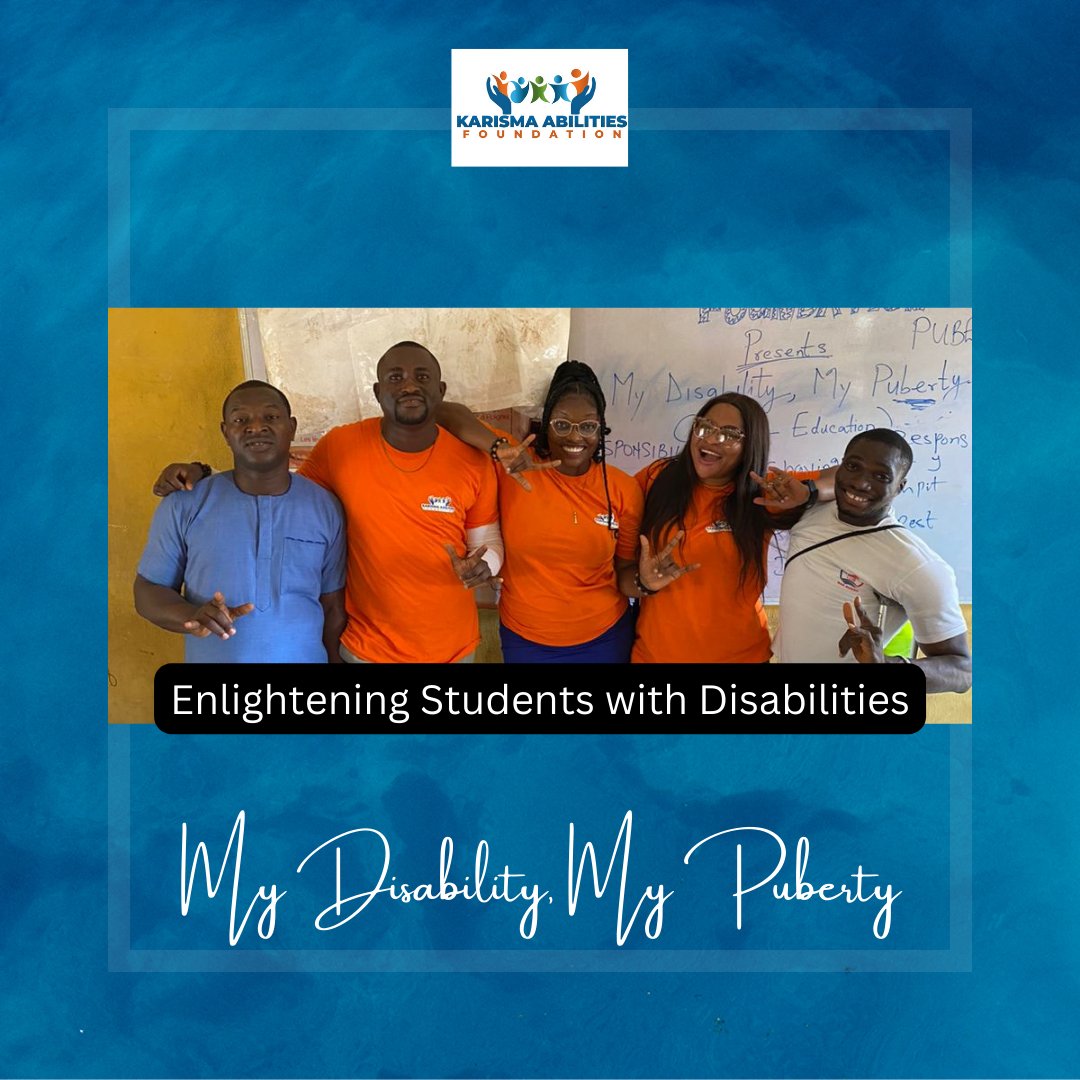 Kaabfound's tweet photo. Sexuality Education continues!
The session one, batch two of My Disability, My Puberty was a success.

The deaf students of Ipakodo Junior and Senior Grammar School were indeed enlightened.

#inclusive #inclusiveeducation #deaf #deafcommunity #deafculture #pwd #education https://t.co/cK2Ry0ikDP