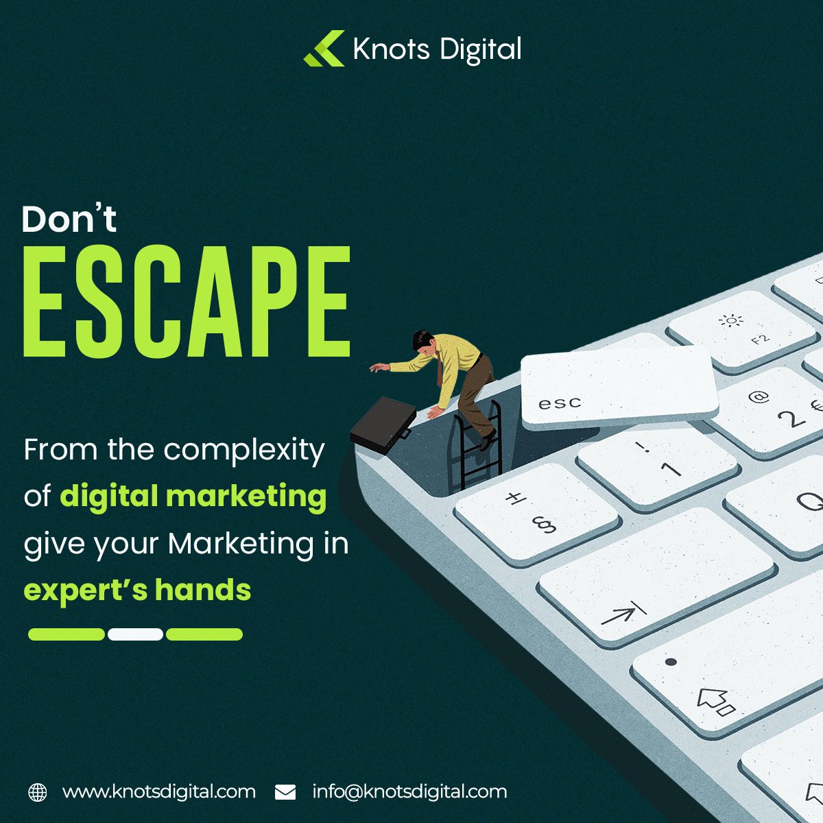 knotsdigital's tweet photo. These professionals have the expertise to direct kind of content should be created, like tracking campaign performance, interpreting consumer data and surveys that they conduct on a regular basis.

https://t.co/bafZFs0bwY

#dontescape #digitalmarketing #seo #smm #knotsdigital https://t.co/lEGoxrswsC