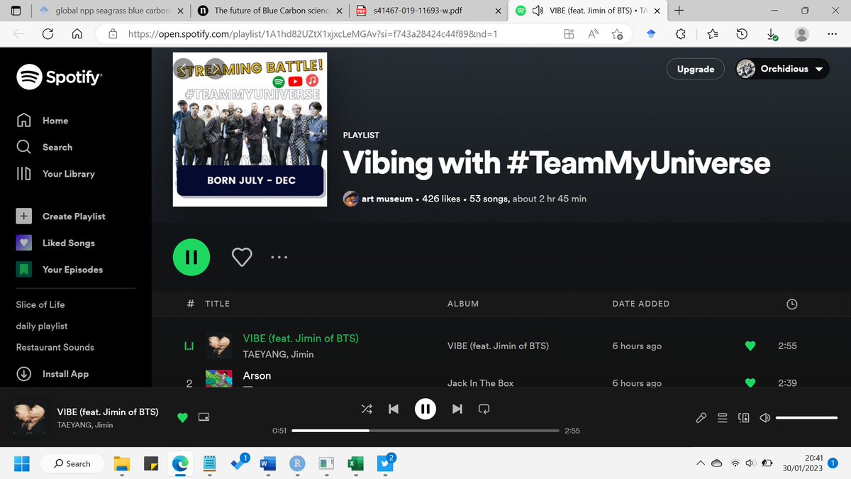 very late but lets gooooo

VIBING WITH BTS
#TeamMyUniverse 
#BringBackTheVibe