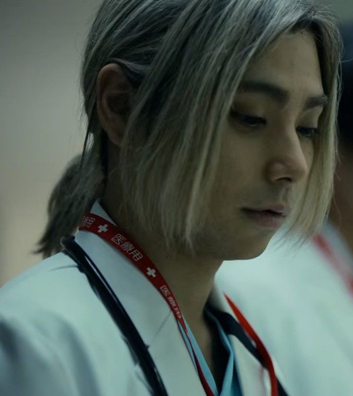 LadderCase's tweet image. ponytail chishiya appreciation post?? he's so pretty bye