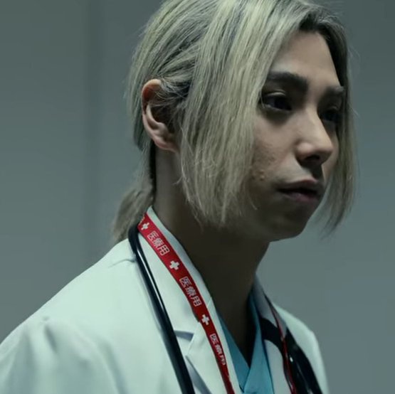 LadderCase's tweet image. ponytail chishiya appreciation post?? he's so pretty bye