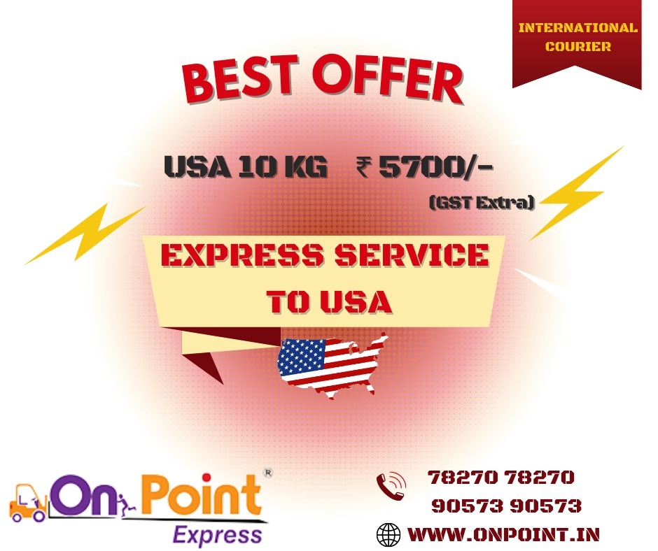 OnPointExpress_'s tweet photo. Would you like to send a courier from India to USA?
@OnPointExpress_  is the best international courier service with which you can ship your parcel to #USA.
@ebaysellersind 

#courierservice #couriertousa #onpoint #delivery #onpointexpress #expressshipping https://t.co/Mo2O6fNLDC