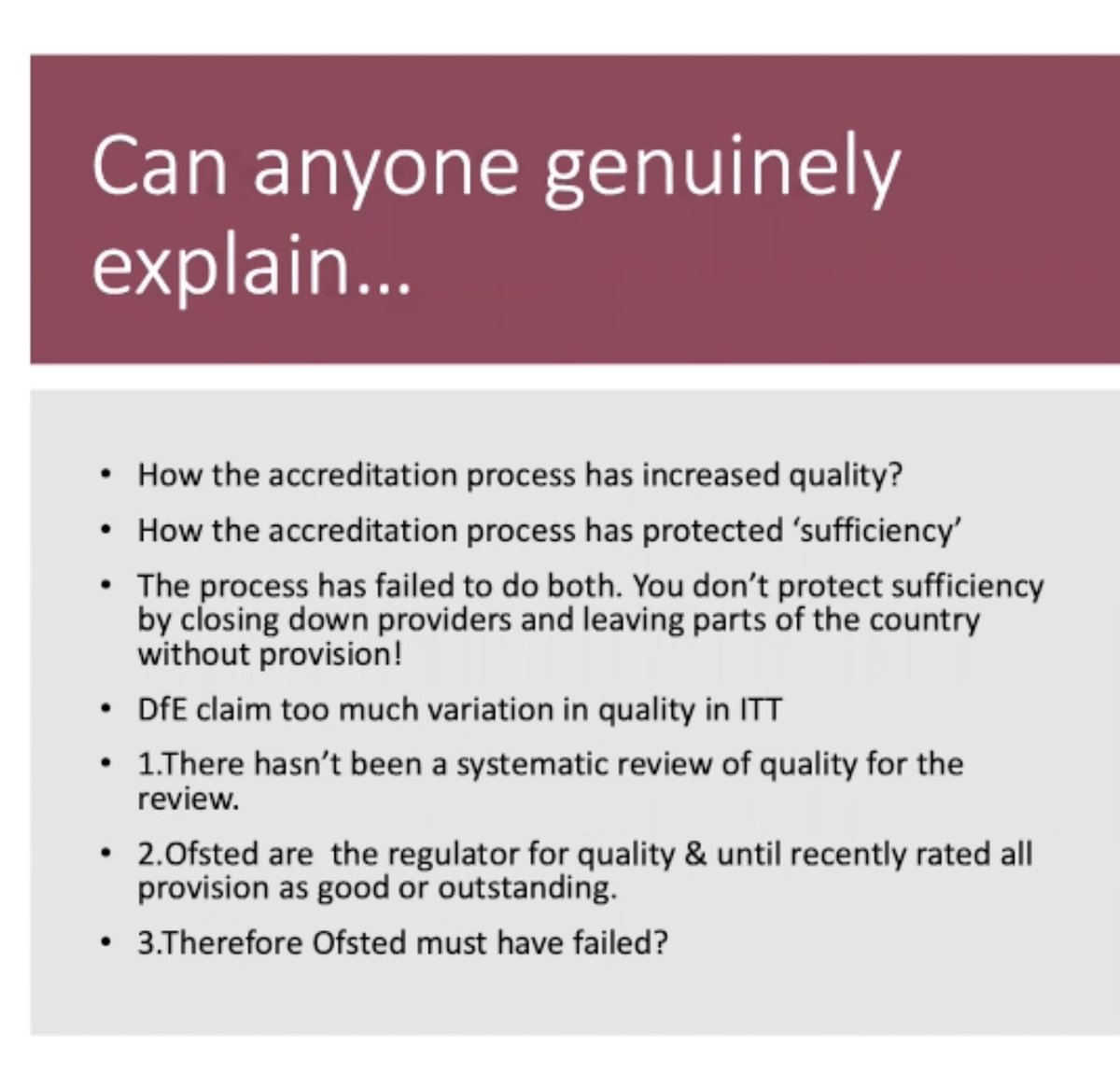 I was unable to attend  #WEdFEvents  today so presented a virtual and rapid overview of the #ITTMarketReview  impact on partnerships -
including asking the following questions👇